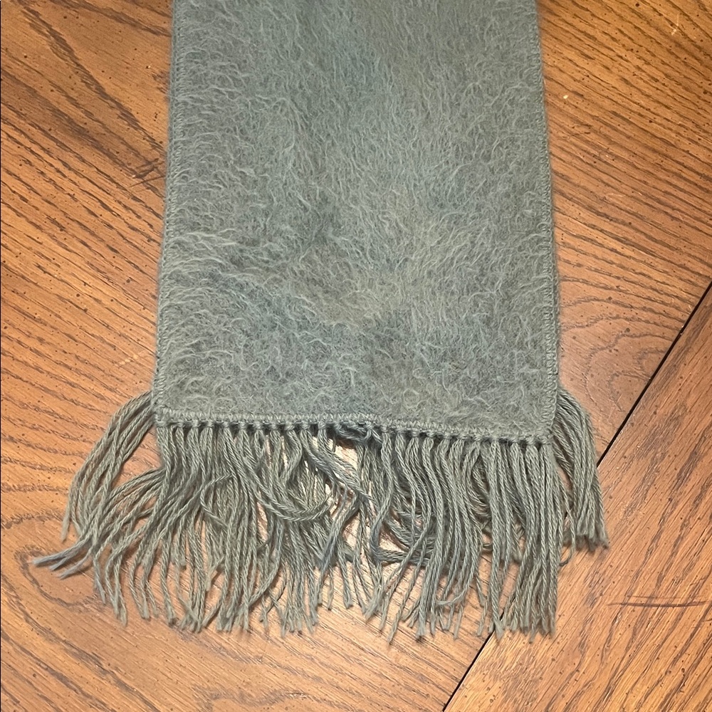 Alpaca Camargo scarf‎ with fringe - Picture 6 of 11